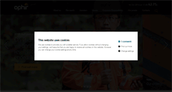 Desktop Screenshot of ophir-energy.com